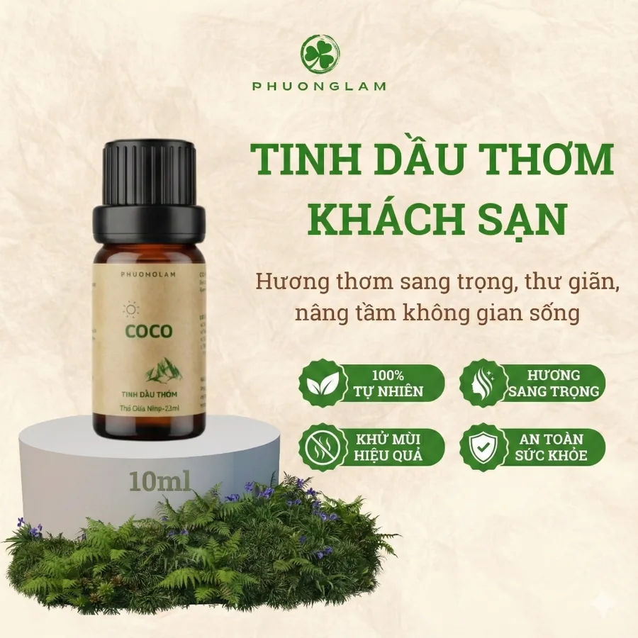 Tinh dầu thơm phòng khách sạn khử mùi thư giãn cao cấp