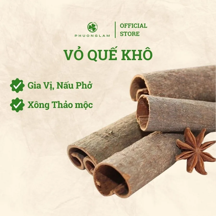 Vỏ quế khô Yên Bái xông thảo mộc khử mùi thơm ấm
