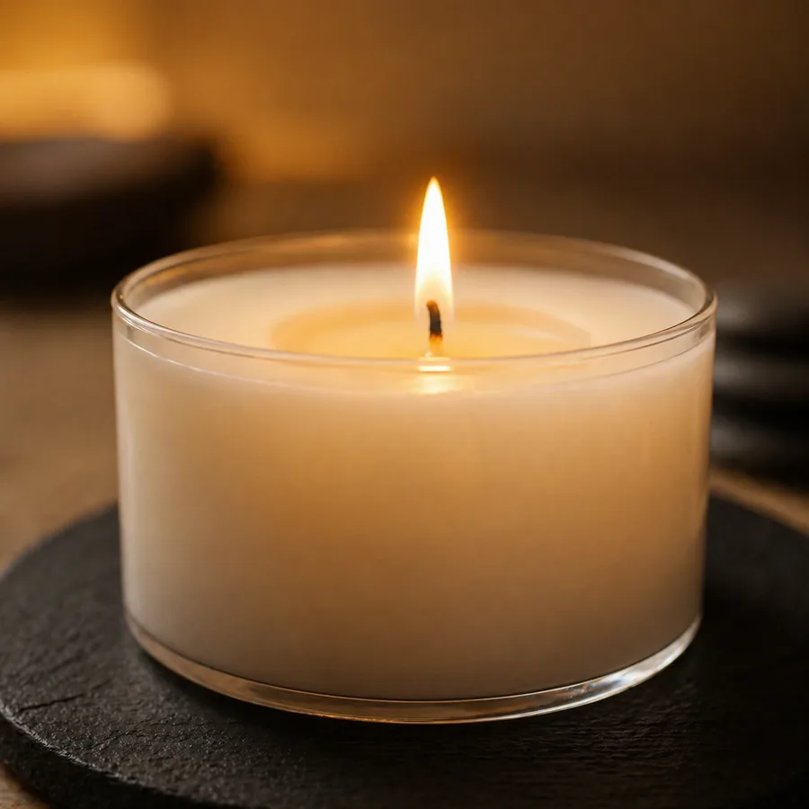 Nến tealight 8 giờ trang trí tiệc ánh sáng ấm cháy ổn định l Phương Lâm